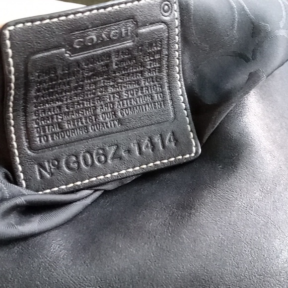 Coach bag, black - Picture 5 of 9